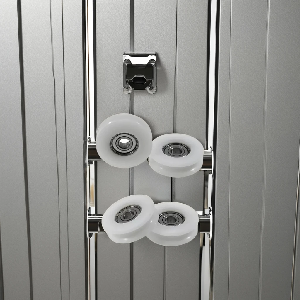 BSU68622-8 U Type Groove Pulley Nylon Guide Rolling Bearing 6x22x8mm U Groove Roller Wheel for Door Window