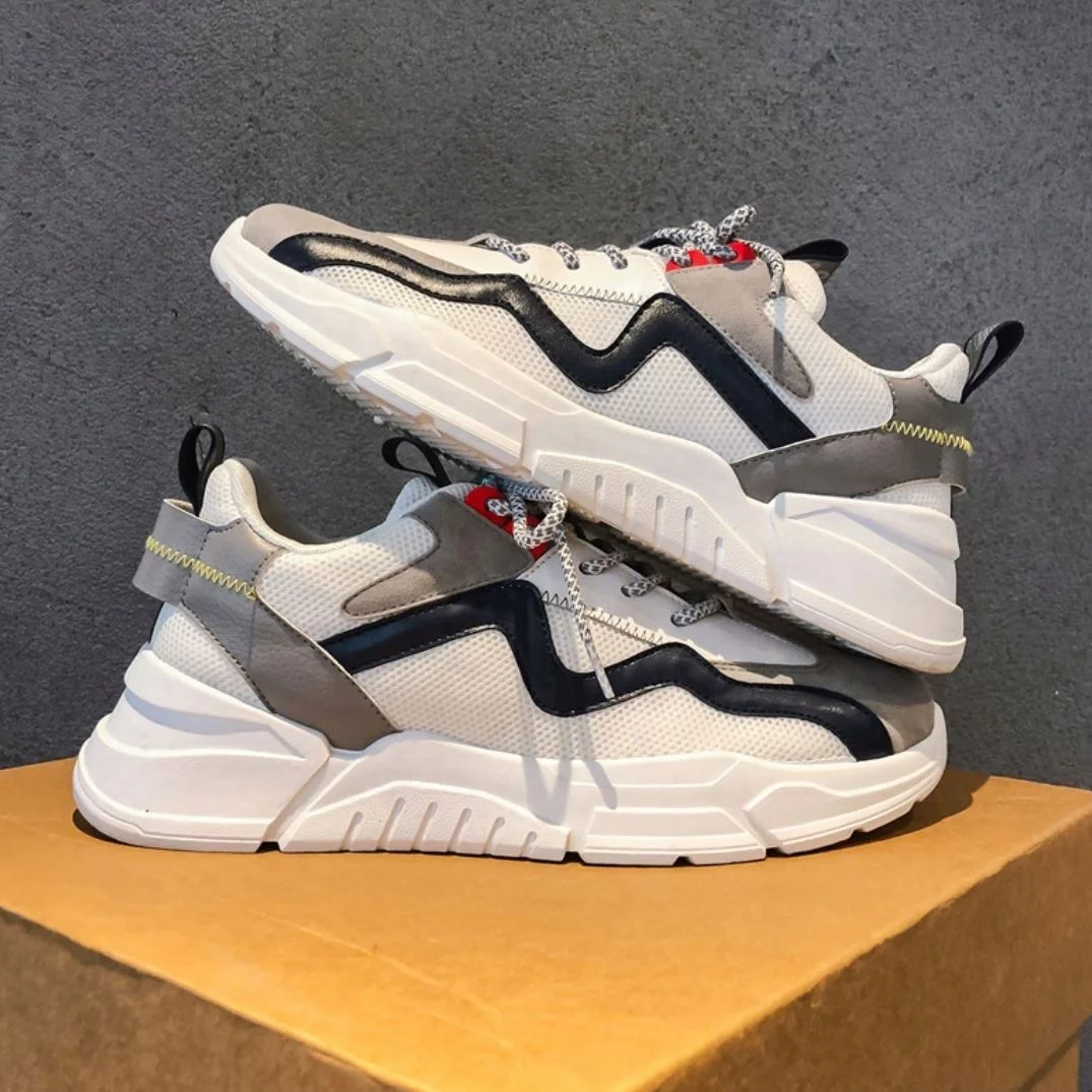 
Hot selling wholesale dad shoes man outdoor running casual sneaker low price multi color sport man student clunky shoes -YG 