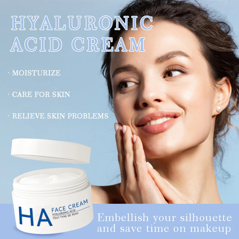Enjoy Skin Hyaluronic Acid Moisturizer Face Cream Moisturizing Smooth Soft Hydrate Face Men Women Use Factory Sell