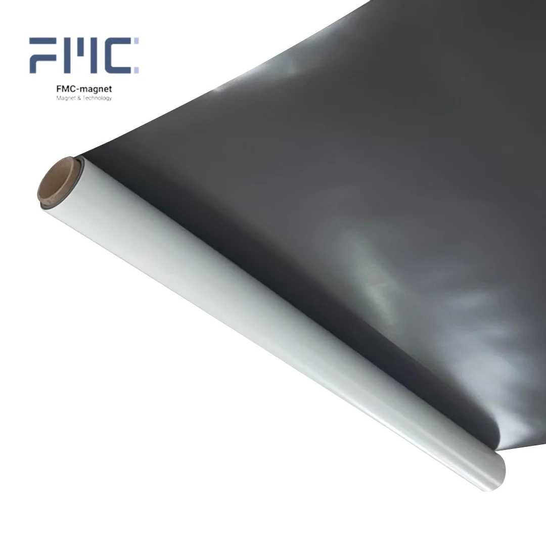 Magnetic Roll Matte White PVC Glossy whit PVC Vinyl Flexible Magnetic Film magnet sheets