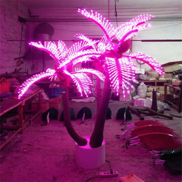 wholesale buy led moon shape tree with lights holiday christmas tree with led lights lighted tree palm
