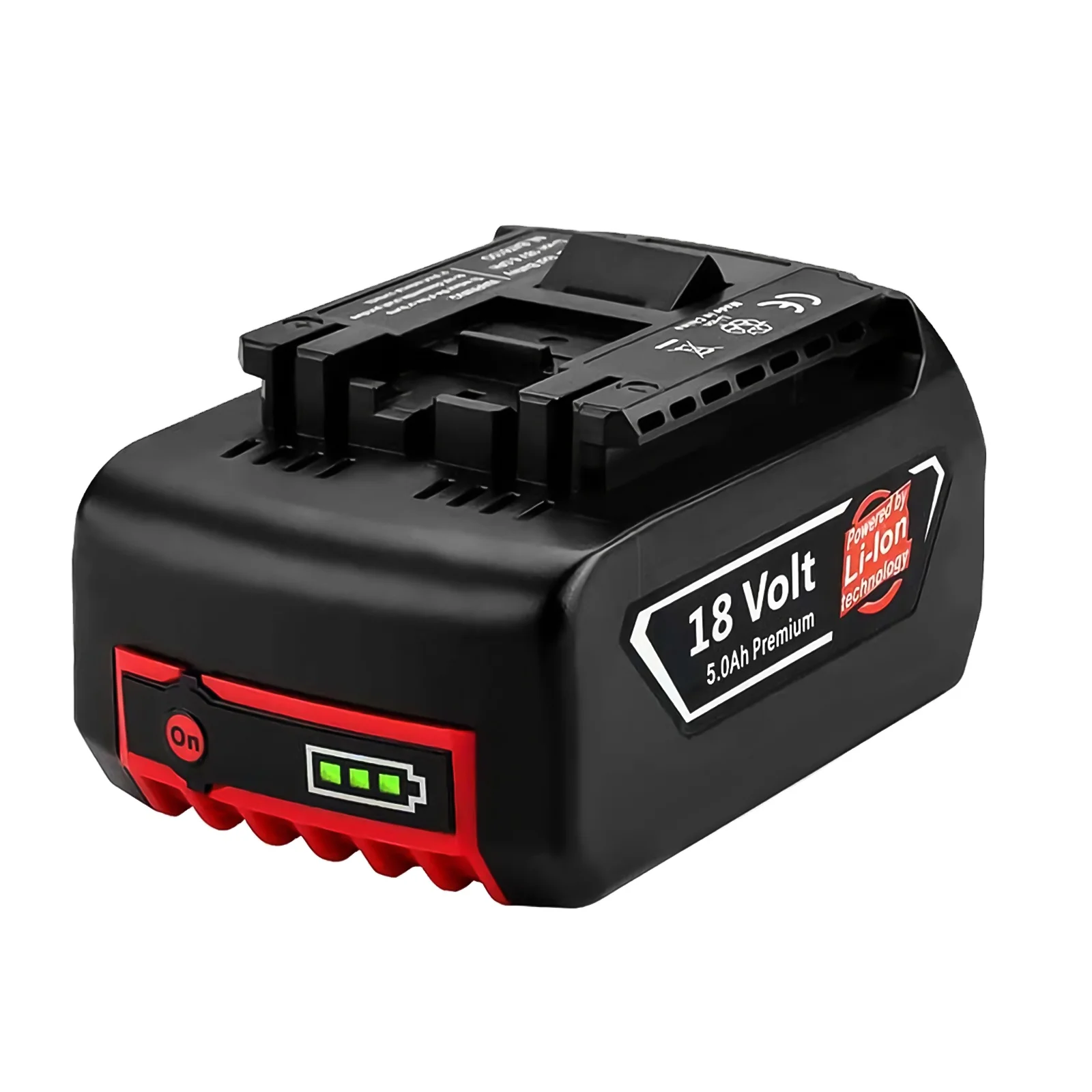 18V Batteries Rechargeable Lithium Ion Battery For Boschs Power Tools Cordless Drill BAT610G BAT612