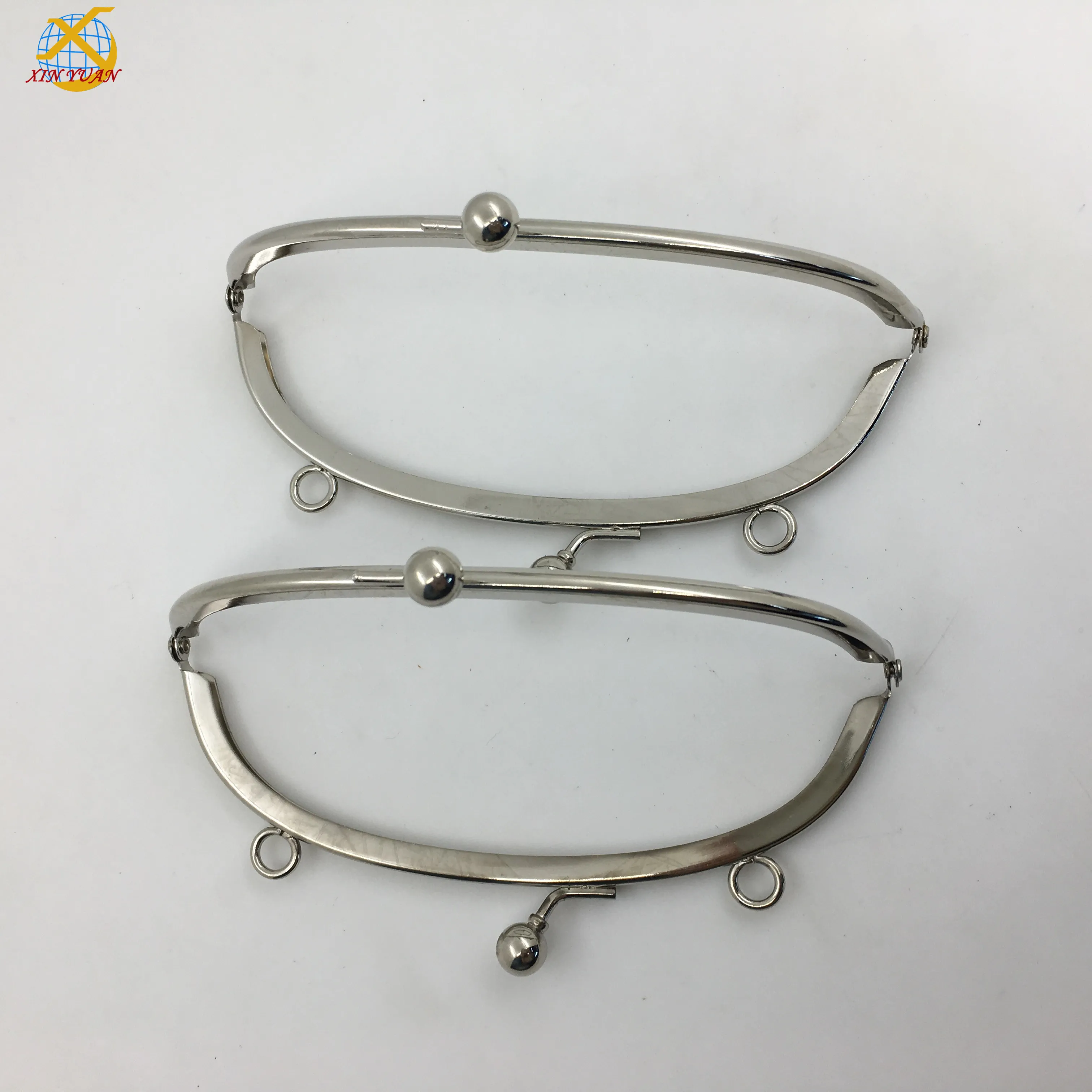 14*4.5cm   Metal Kiss Lock Purse Frame Bag Making Accessories