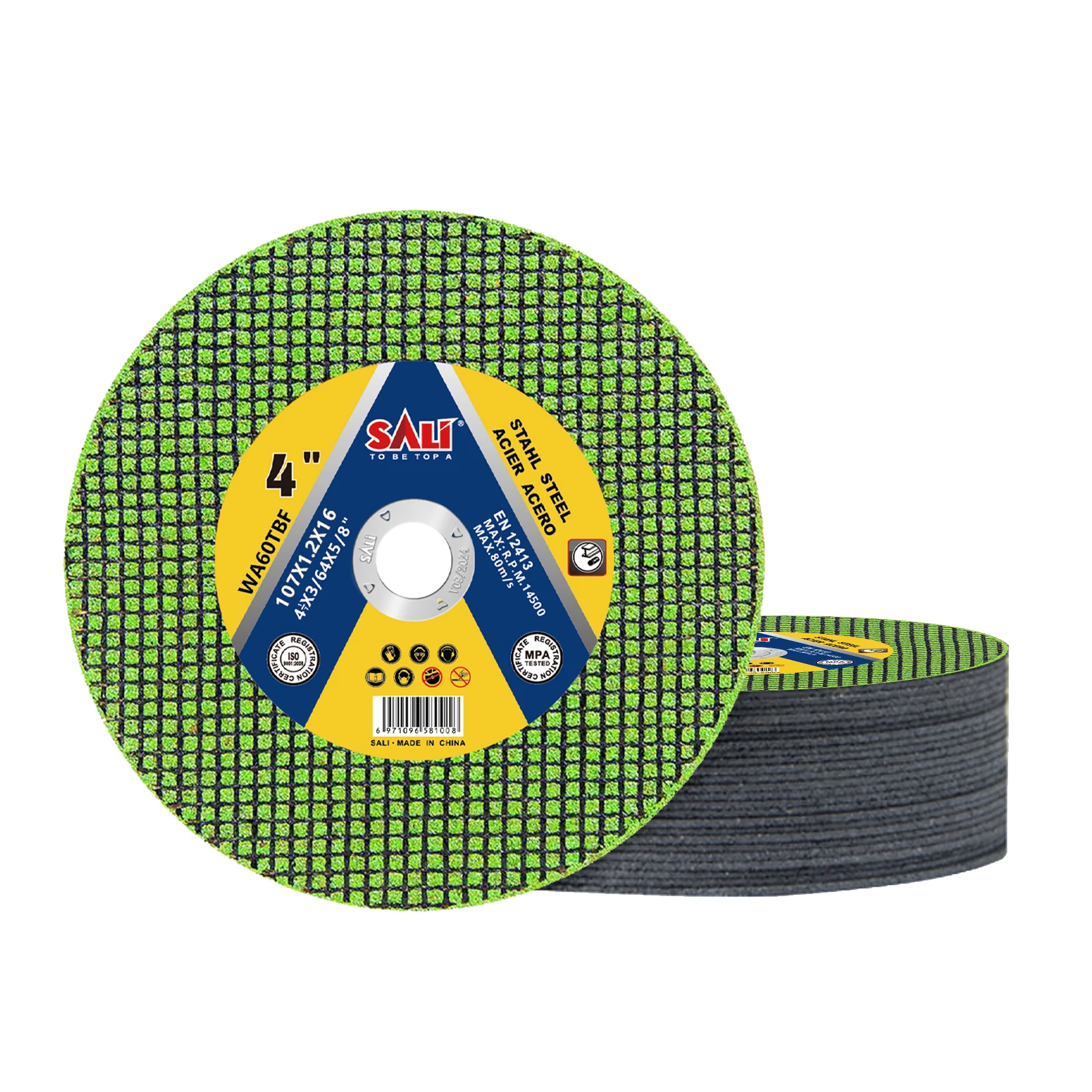 SALI cheap price abrasive steel cut off wheel 4 inch metal cutting discs for angle grinder