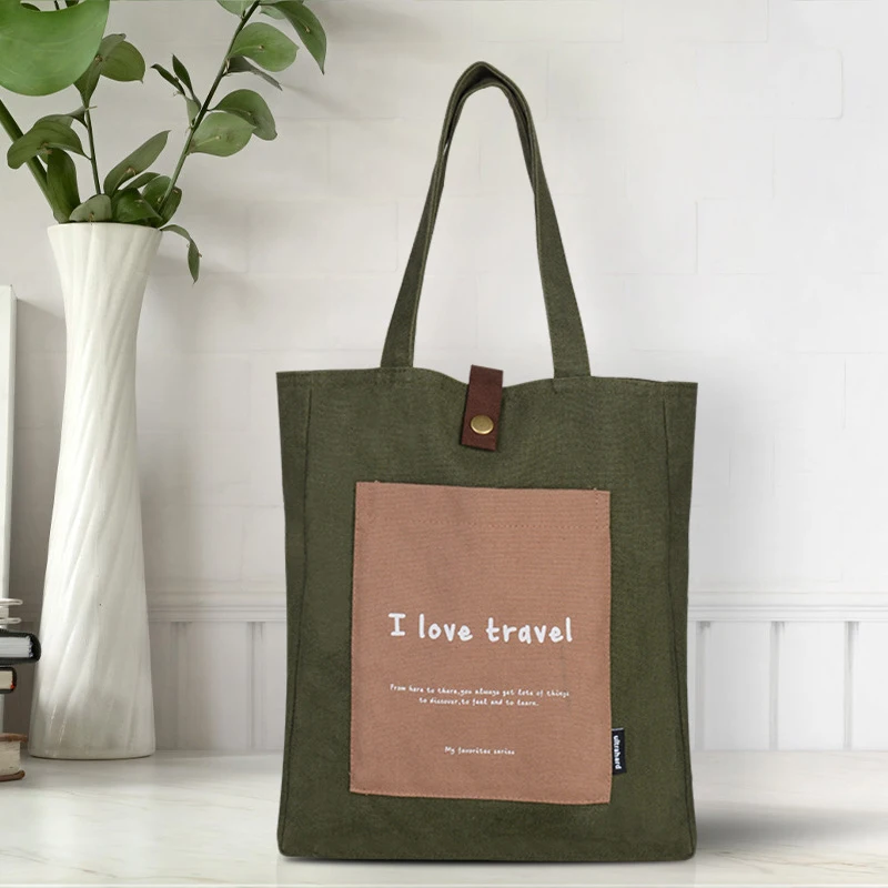 custom outdoor tote corduroy shopping canvas bags with zippers cotton bag drawstring