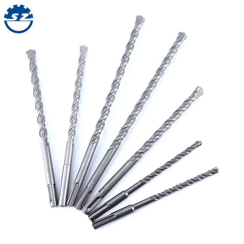 DIN 8039 double flute SDS plus  hammer drill bit for concrete wall drilling