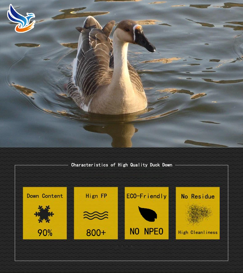  Wholesale Price Gray Professional And Practical Washable Goose Feather Down for Bed