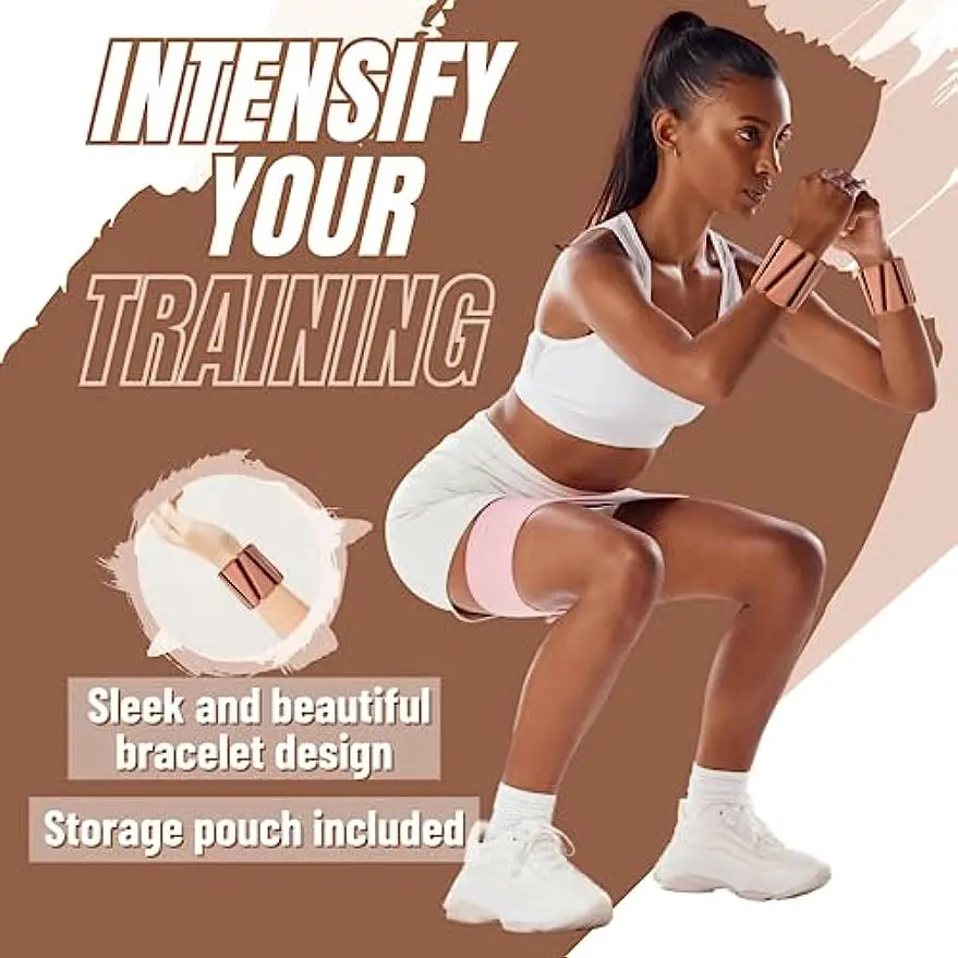 Gym Fitness Yoga Pilates Kit Silicone Weights Ankle Weights Adjustable Wearable Triangle Wrist Ankle Weights For Women