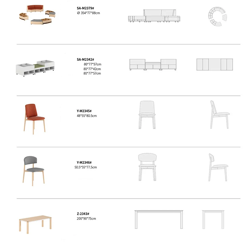 Sagely Bookshelf with Modular Sofa Seat S Shaped Wooden Creative Fabric Modern Nordic Style Chair Piano Chair Library Furniture