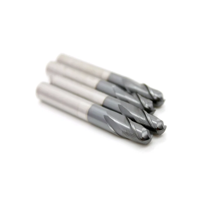 ZHY manufacturer high performance 2 flute ball nose metric carbide end mill