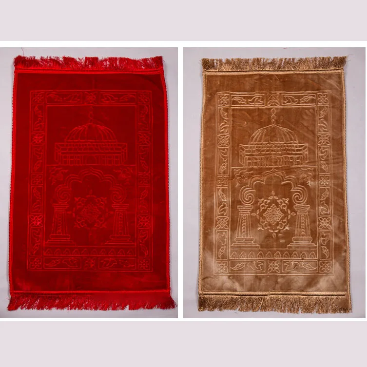 
Fashwell 17410 comfortable luxury prayer rug textile muslim prayer mat islamic mosque moslim mats fabric turkish dubai 
