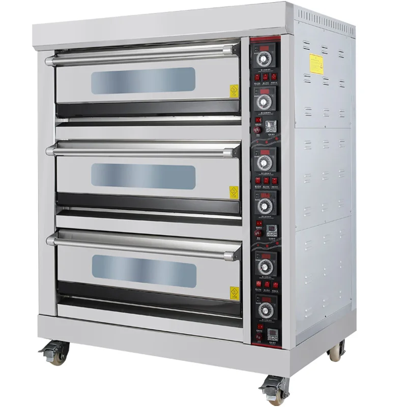 Electric oven type three layer  for home use Industrial oven price oven for small bakery equipment