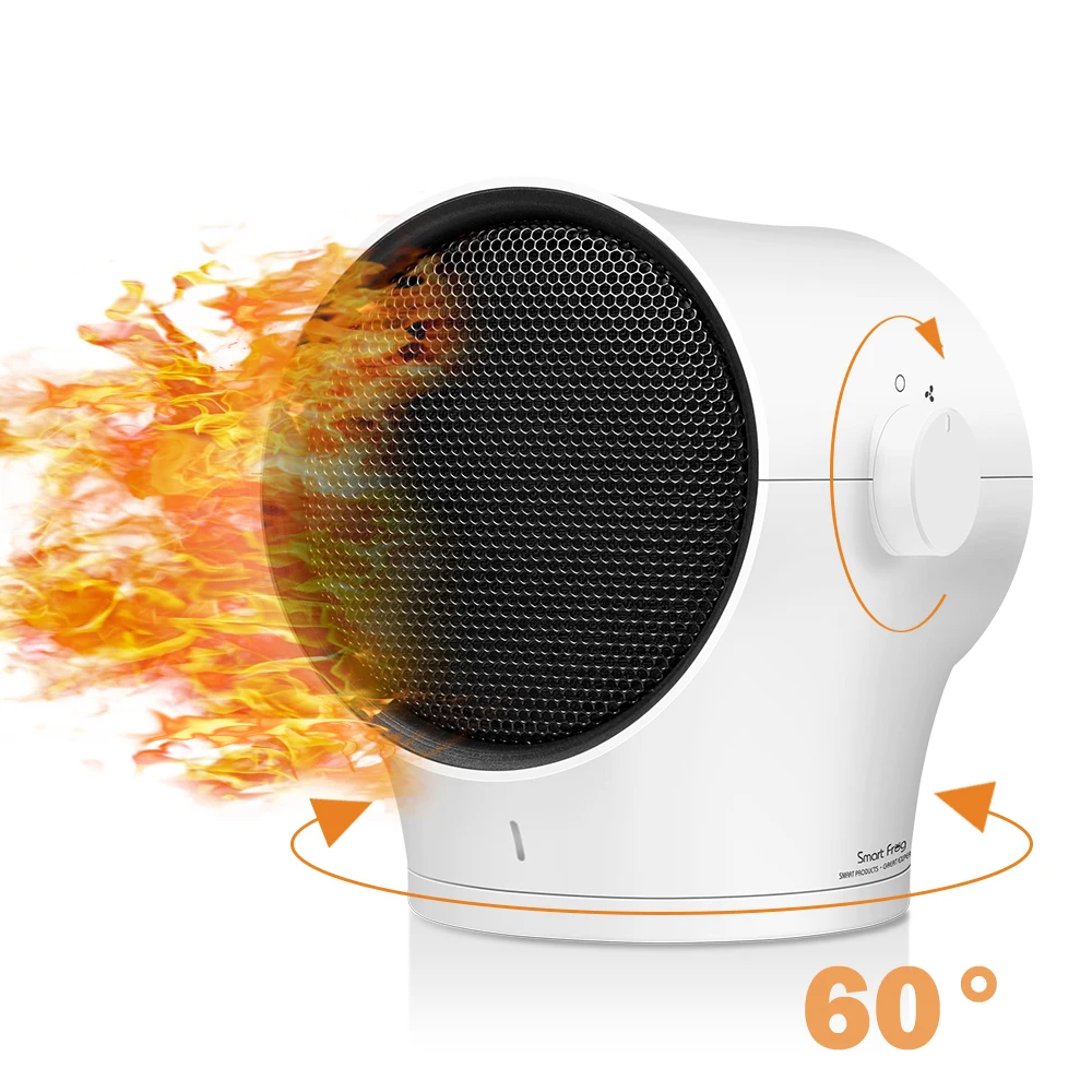 home office heizung elektrisch energiesparend 220V ceramic mini air auto oscillating fan heater portable 1500w