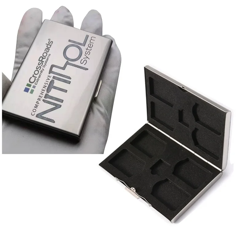 Fashion UV printing brushed Aluminum custom metal TF SIM SD memory card holder case