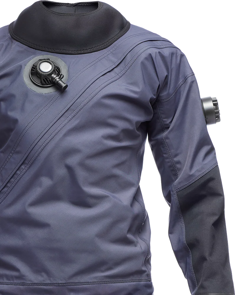 One Piece Ergonic Zipper Diving Womens Mens Kayaking Whitewater Canoeing Dry Suit