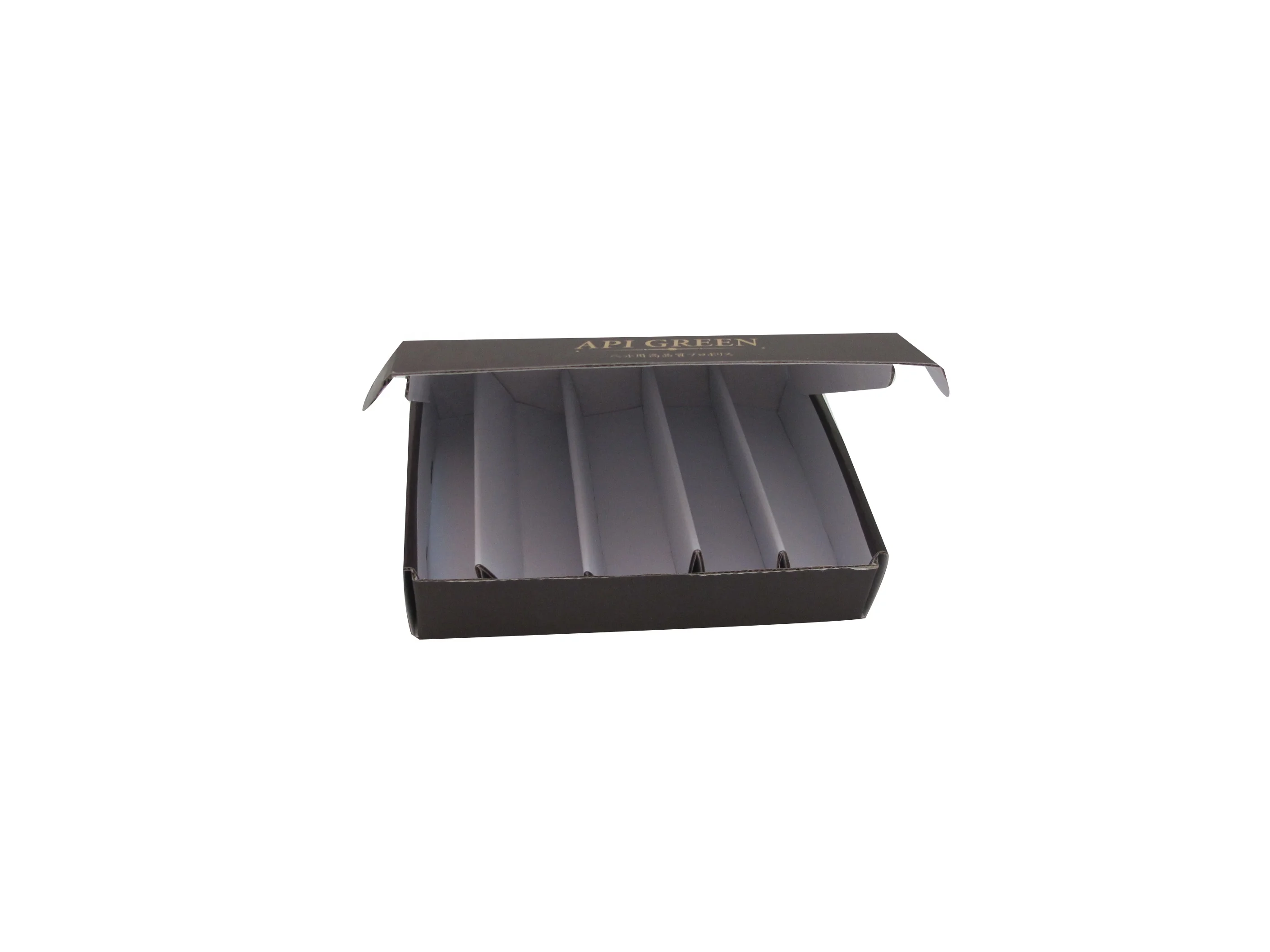 Custom Black Shipping Paper Box Custom Logo Attractive Corrugated Boxes Large With Logo