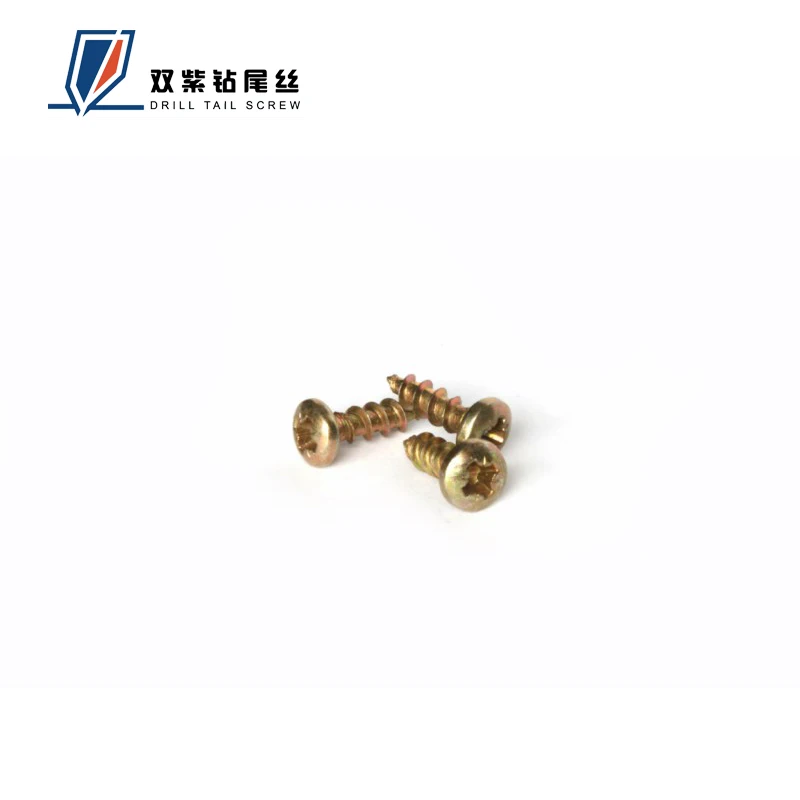 Pozi Phillip Head Yellow and Blue White Chipboard Screw at Factory Price