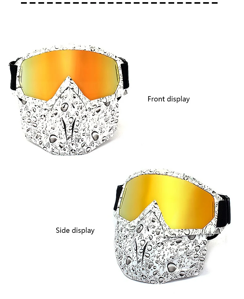 Dirt Bike Outdoor Riding Glasses Sports Sand-proof Bike Goggles Unisex Face Mask Goggles
