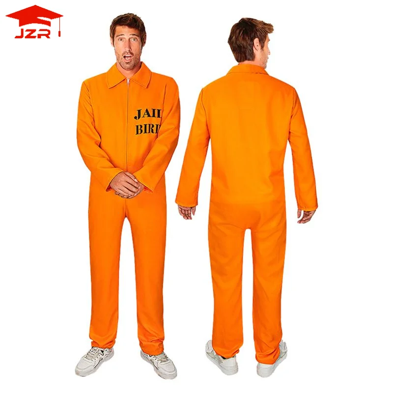 Christmas cos Orange prisoner cosplay cargo jumpsuit prison jumpsuit Suicide squad Halloween anime costumes