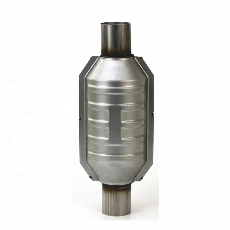Заводская поставка, Круглый трехсторонний каталитический конвертер с 400 ячейками, универсальный каталитический конвертер евро 4 евро