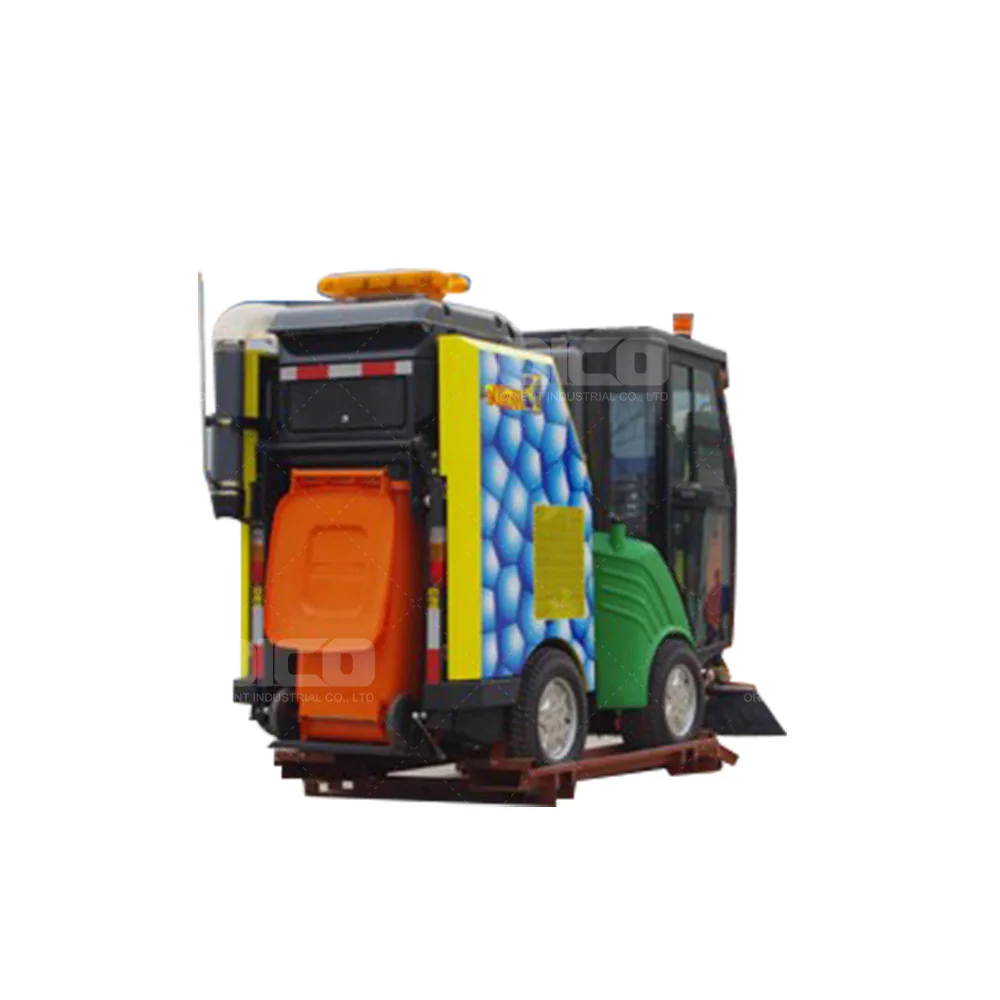 OR5021  diesel compact street sweeper discharging sweep machine industrial sidewalk sweeper
