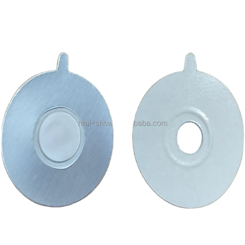 Good quality and safety induction aluminum foil seal liner to vent caps for hydrogen peroxide induction liner for agrochemicals