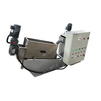 Waste Water Treatment Equipment Screw Press Water Filter Sludge Dewatering Plant