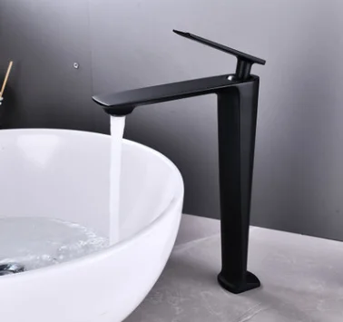 Wenzhou feenice матовые черные новые модели смесителей высокого уровня для ванной комнаты