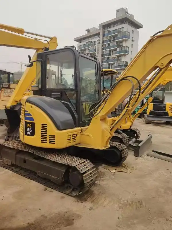 Used Excavator Hydraulic Crawler Excavator Japan Excavator komatsu ps55 Good Condition Japanese original