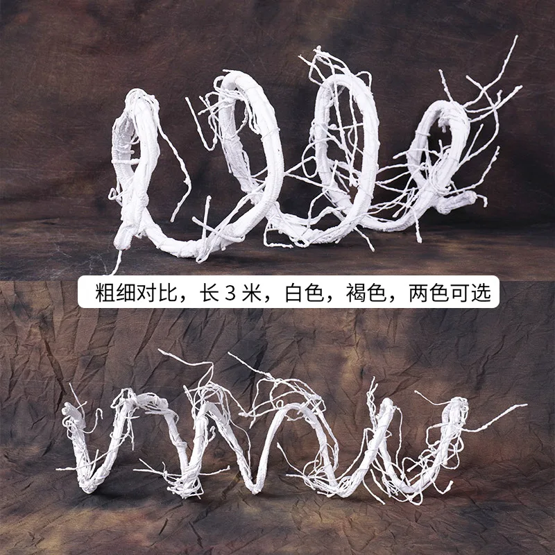 High red mountain rattan pipe window rattan leaf vine plant dried curly willow branches artificial foam vines dry tree branches