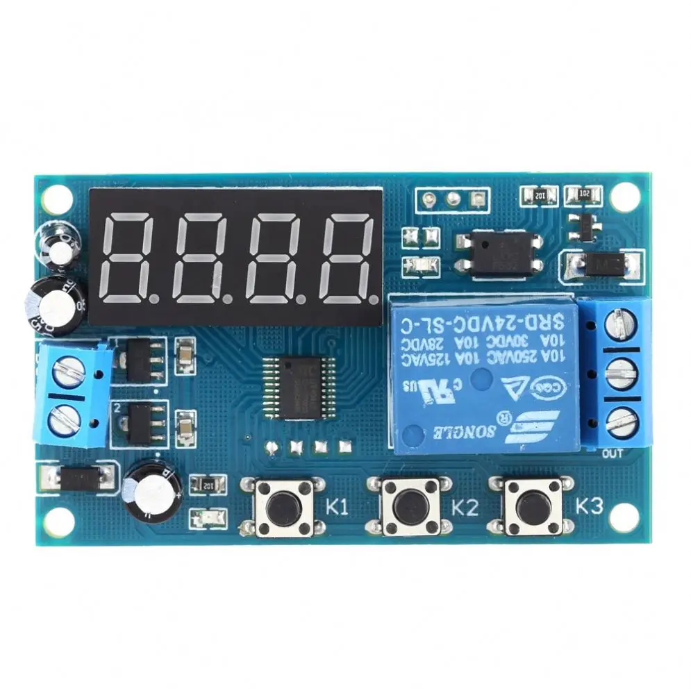 12v/24v Time Delay Relay Multifunction Delay Time Module Switch Control Relay Cycle Timer relay