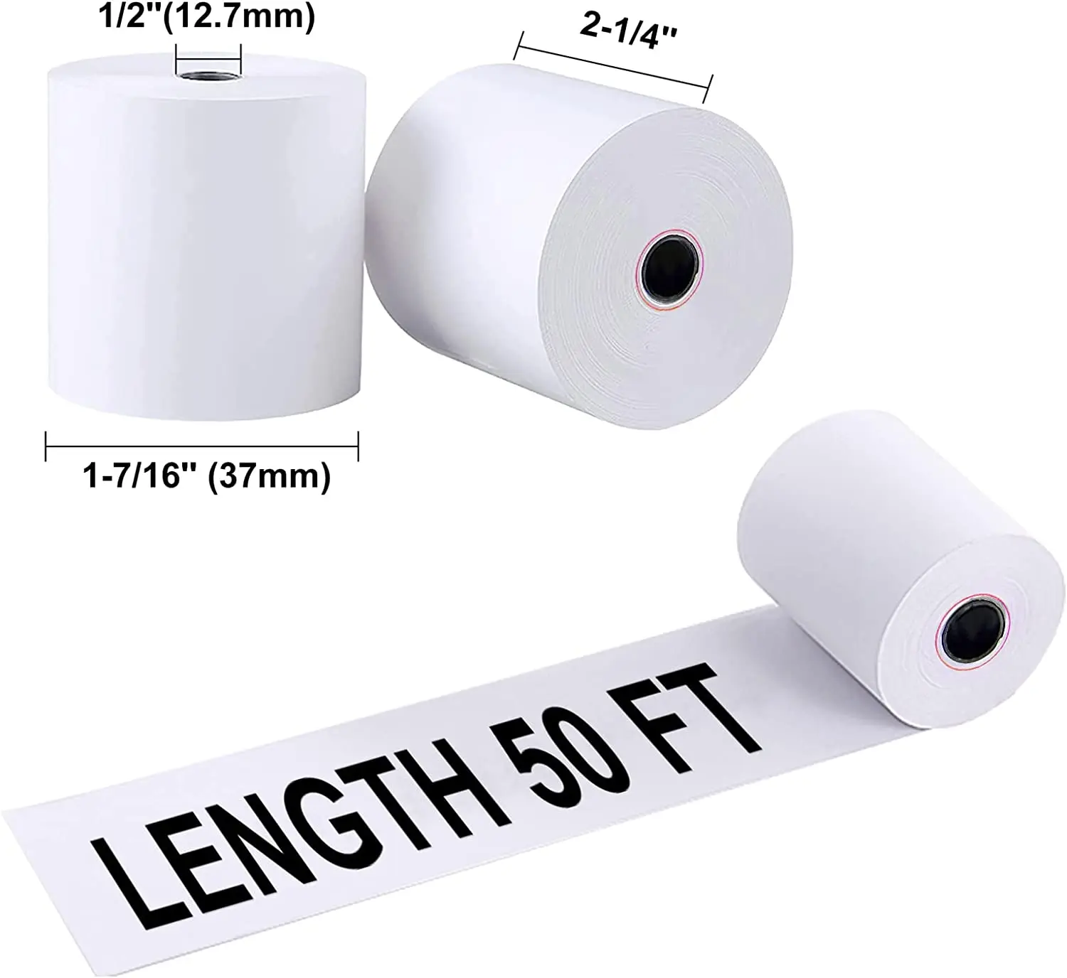 China supplier Standard self adhesive thermal receipt paper 45gsm 48gsm 55gsm jumbo roll