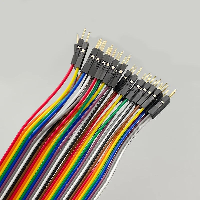 20 cm 40 pin jumper wire automotive wiring harness kit dupont cable male to male breadboard dupont jumper wire