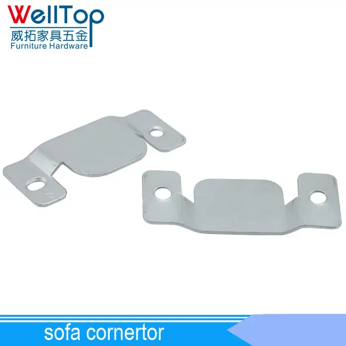VT-14.020 Hot Sale Sofa Accessories Black Furniture Connector Metal Sofa Joint Connectors Bracket Sectional Sofa Connector