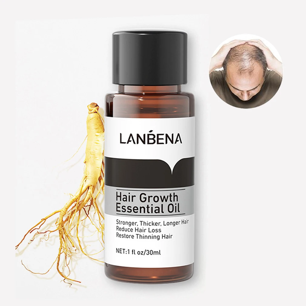 LANBENA Fast Powerful Hair Growth Products Oil Preventing Hair Loss Hair Care Andrea