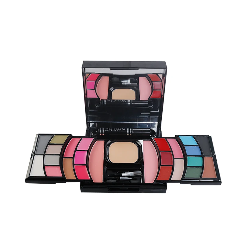 
Private Label 23 Colors Cosmetics Pigmented Highlighter Bronzer Lip gloss Pressed Powder Eye shadow Palette Makeup kit 