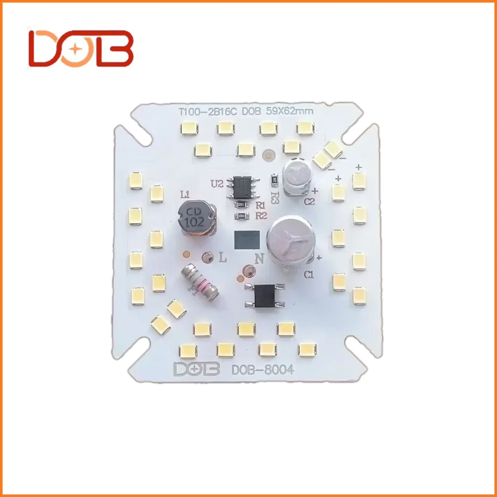 Super Lumen 12W E27 B22 High Quality T Bulb Chip Custom Design Dob Pcb Circular Board LED Aluminum AC Direct China Factory