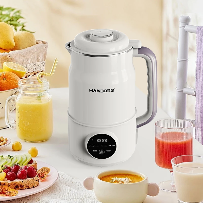 1500ML OEM Automatic Commercial Electric Stainless Steel Baby Cook Home Soybean Blender Machine soybean milk machine