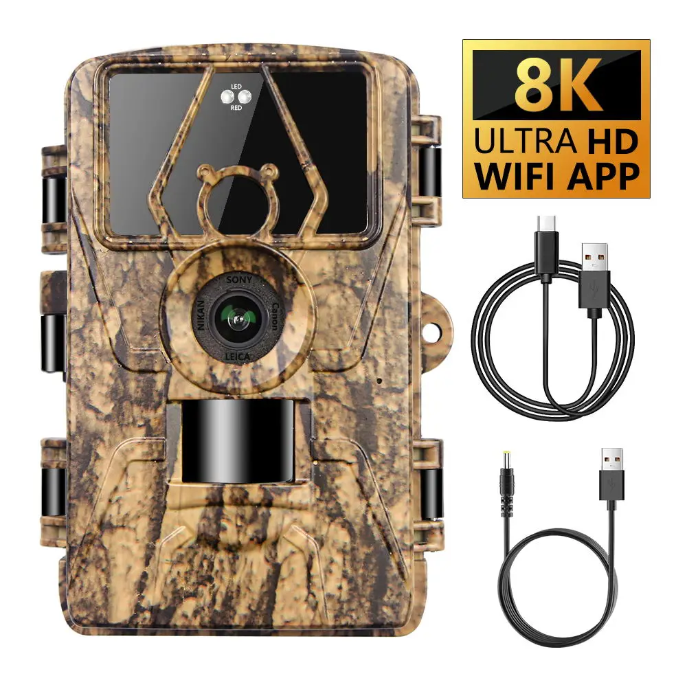 Trail Camera with 4K Video  Advanced No-Glow Tech Multi-Mode Capture and Long-Range Detection
