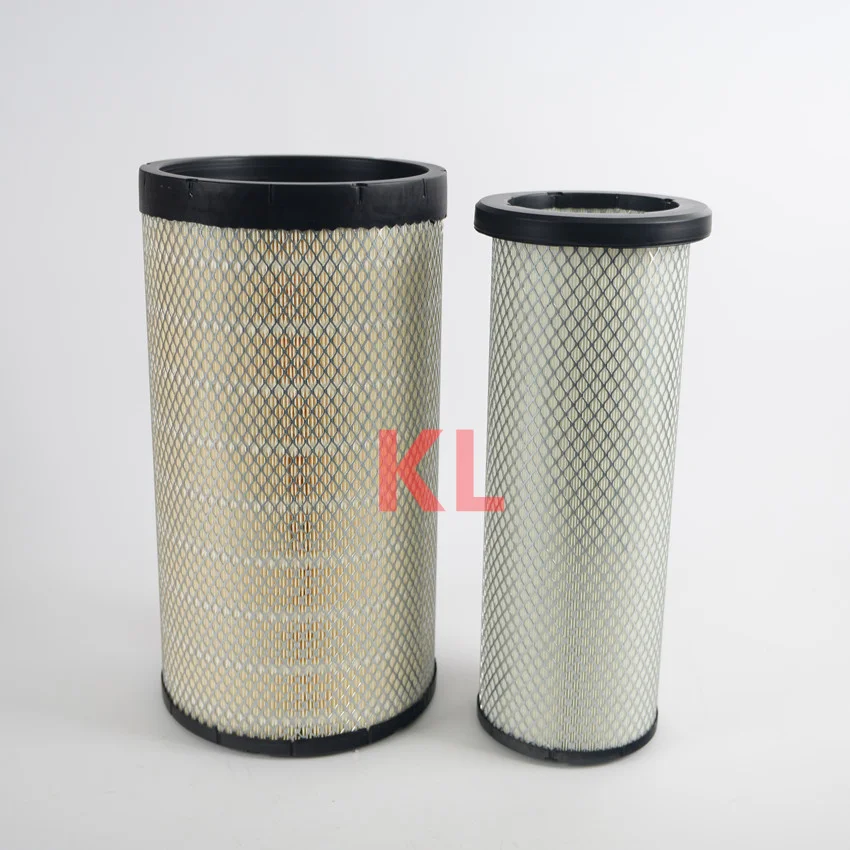excavator air filter element 60207265 60207264 R002504 R002543