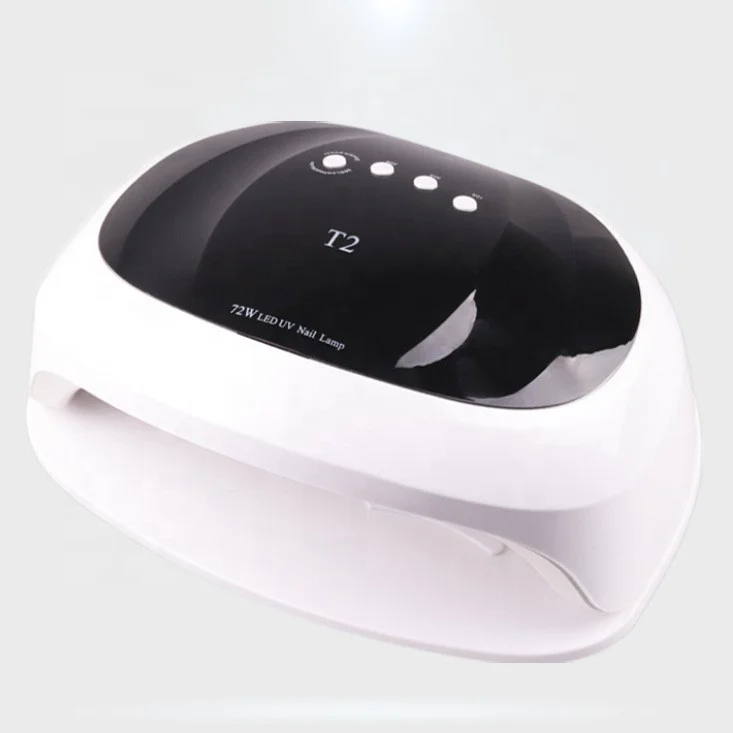 Aokitec T2 72W two handed drying shine sun uv led nail gel manicure lamp