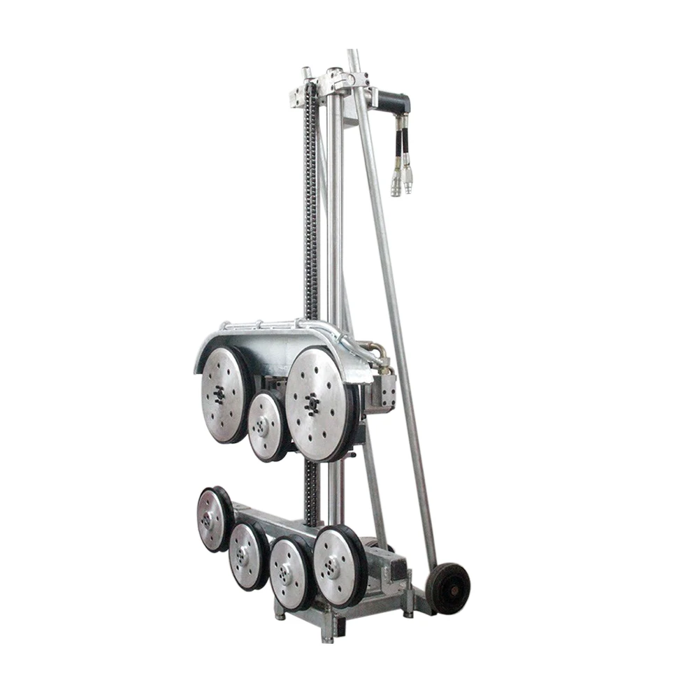 Hydraulic wire saw cutting machine wire saw for quarrying diamond wire saw machine