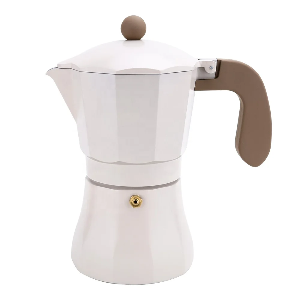 Italy italian 3 Cup Cups Espresso 180ml Mini Stove Expresso Maker Ama Black Moka Pot Coffee Maker