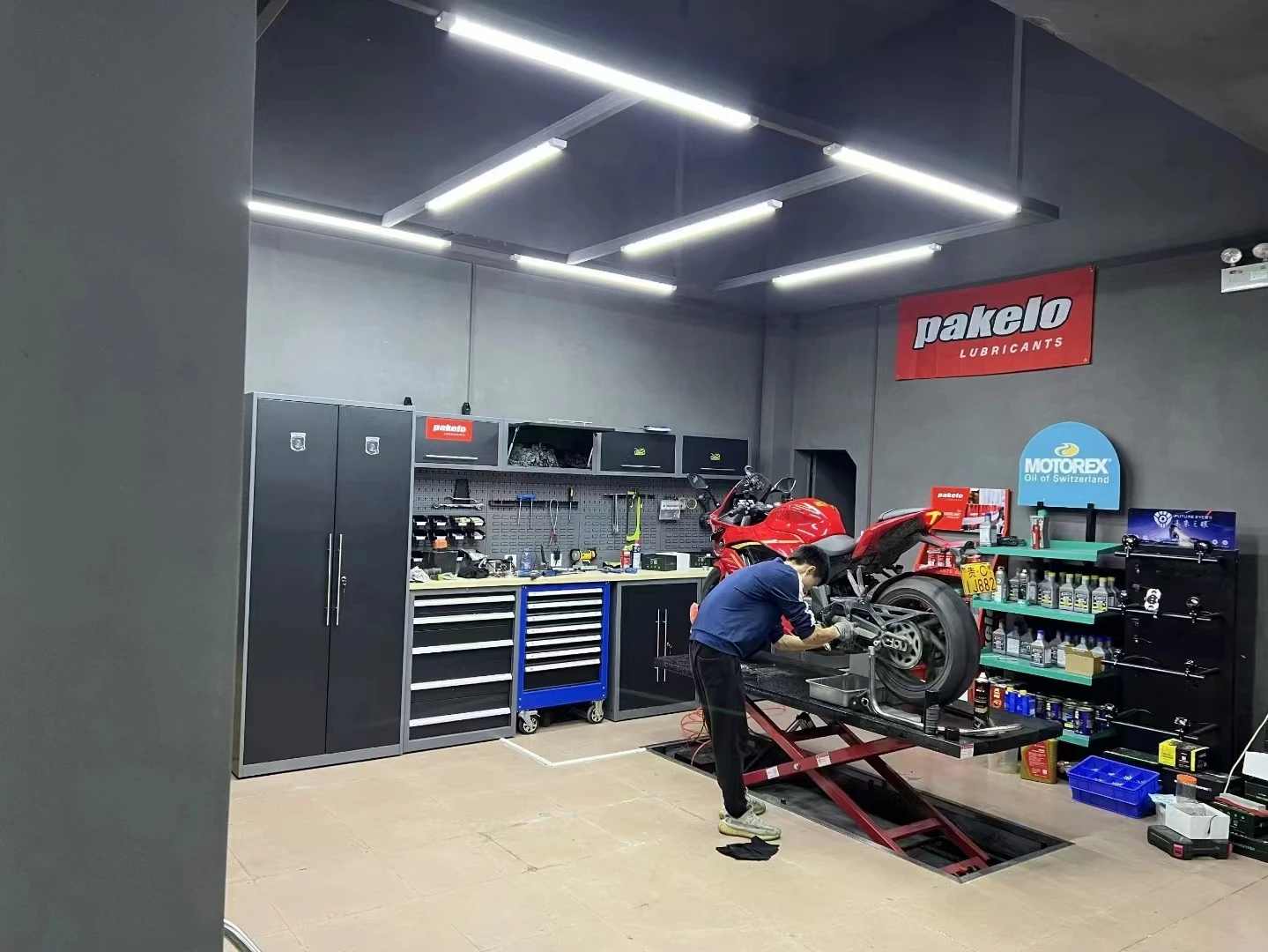 Garage Storage Tool Roller Cabinet Trolley Workbench Metal Tool Trolley Box Mechanical Tool Cart