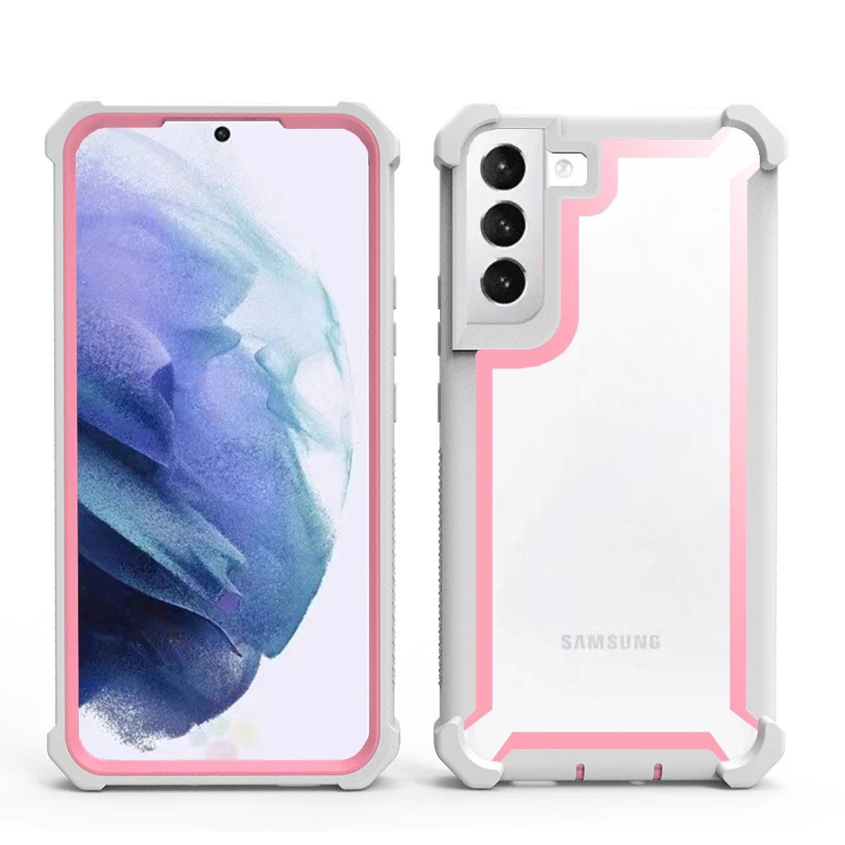 Aoyiya Factory 3 In 1 Unique Novelty Shockproof Armor Phone Case For Samsung S22