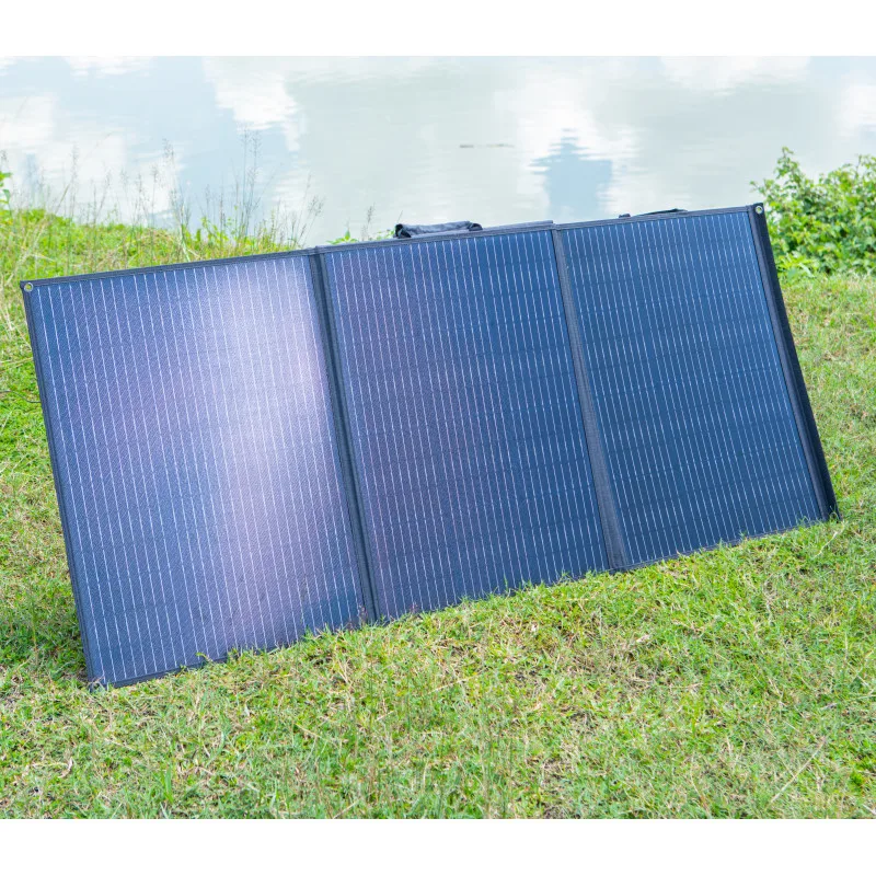 Waterproof Faster Charging 200W Foldable Solar Photovoltaic Panel Solar Board For Camping Solar Power Station Battery System