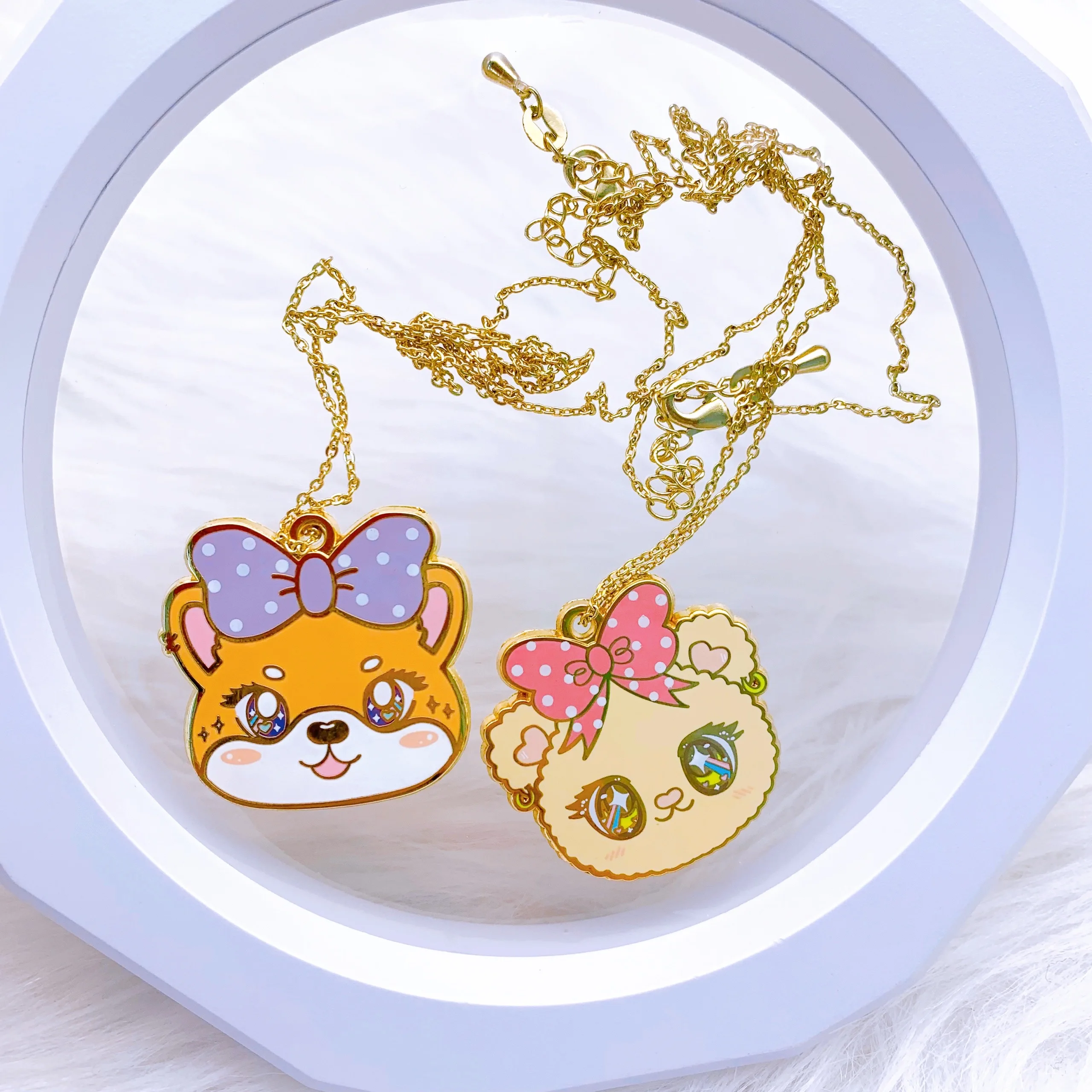 Custom Halloween simple mens pendant soft enamel silver 925 sterling necklace