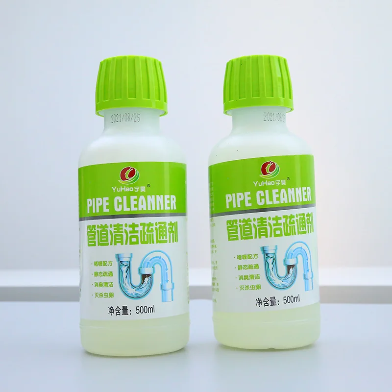 500ml Kitchen Bathroom Sewer pipeline remain clog remover,Pipe sink drain unblock cleaner