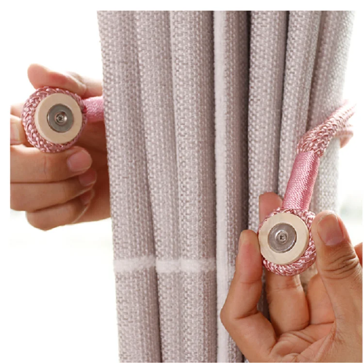 
Decorative Magnetic Curtain Tie-Backs Curtain tieback Hooks for living room Window tie-backs decorative ropes 