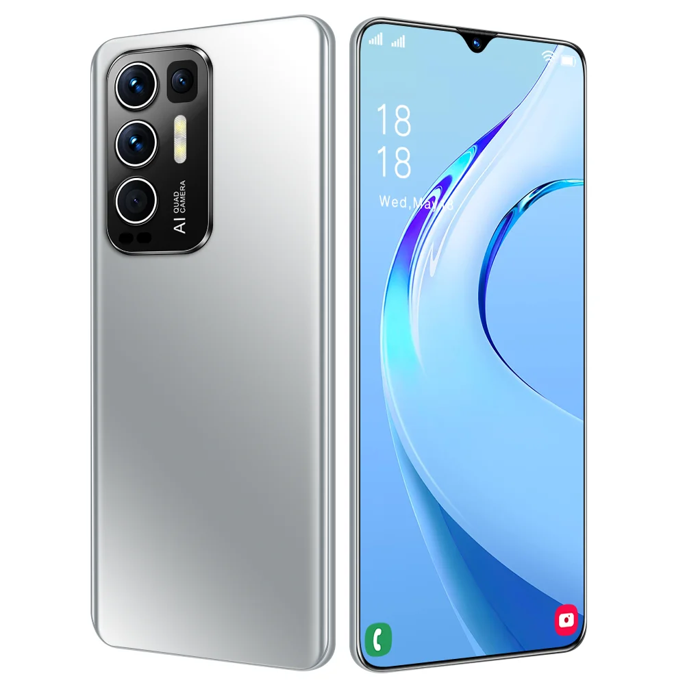 2021 6.7 inch Big Screen Phone Shopping Online 12+256GB Smart mobail Cheap Android Mobile Phones